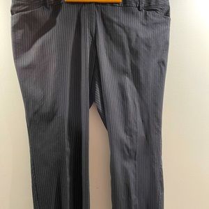 Lane Bryant pinstripe slacks women’s size 28